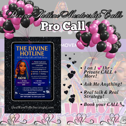 The Divine Hotline Mentorship Call- Pro