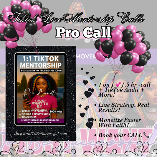 The TikTok Live Boss Up Call: Pro