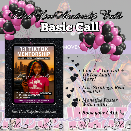 The TikTok Live Boss Up Call: Basic