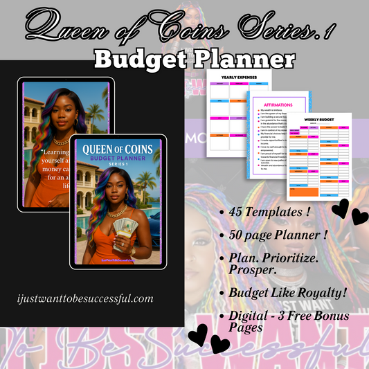Queen of Coins Budget Planner - Ser. 1